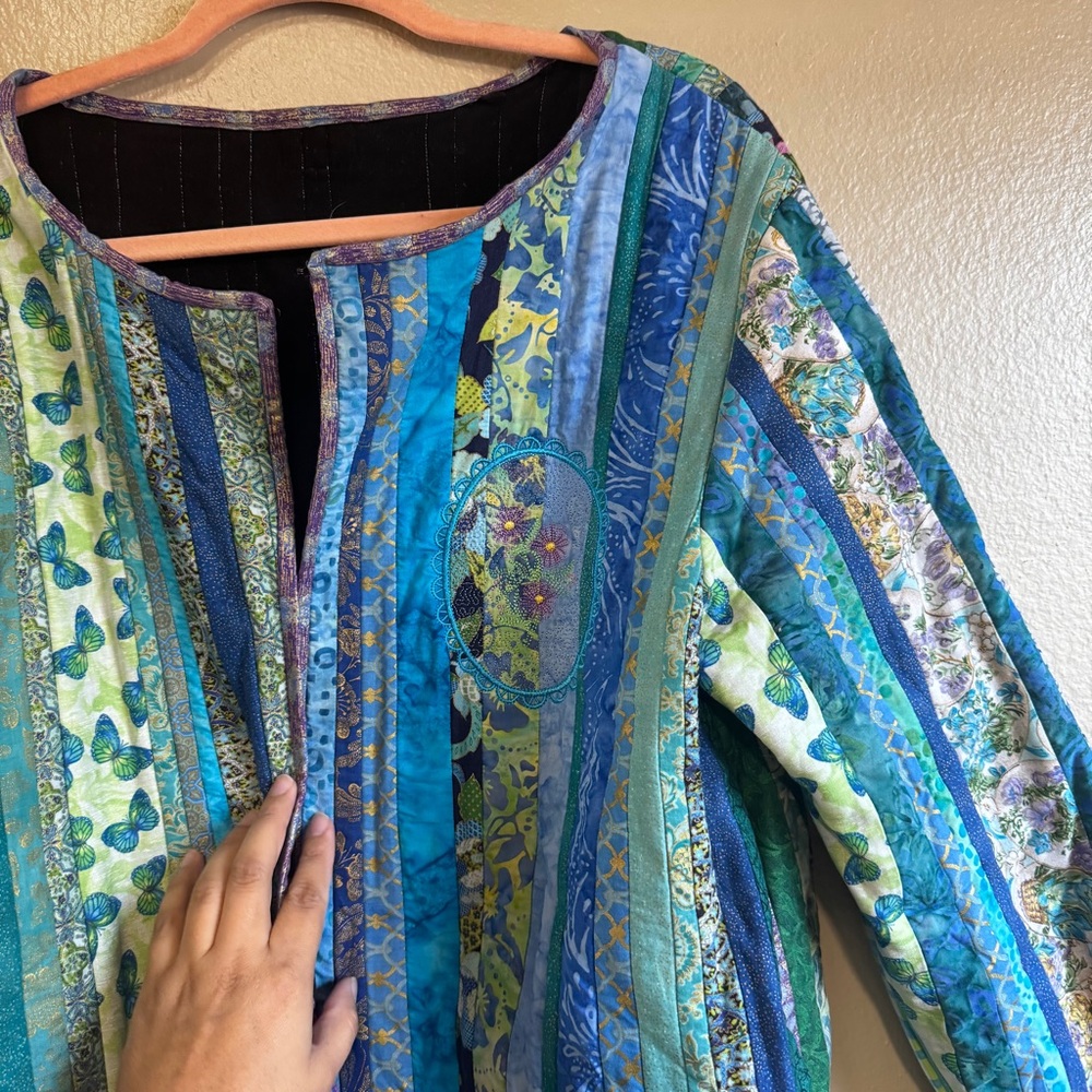 Handmade Colorful Patchwork Jacket
